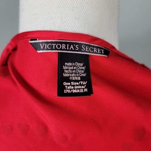 Victoria's Secret Satin Kimono Robe. Red. One Size#26 - Picture 11 of 13
